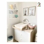 تشک زیر تعویض لبه دار سفید برند دی روحه Die Ruhe - Image 5