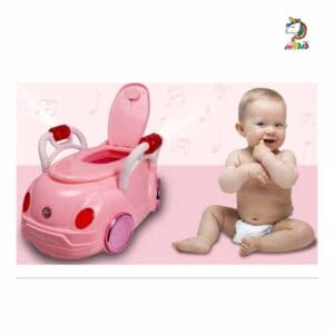 توالت کودک طرح ماشین سپیده تویز صورتی Sepideh toys
