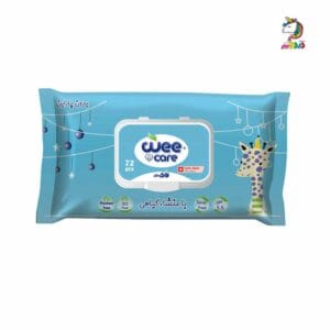 دستمال مرطوب درب دار عصاره روغن وی کر 72 برگ