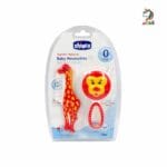 ست برس و شانه چیوکو جنگل قرمز جغجغه ای chioco