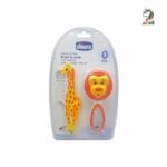 ست برس و شانه چیوکو جنگل نارنجی جغجغه ای chioco