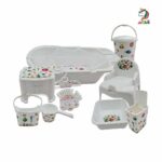 سرویس حمام 12 پارچه رز گلدن