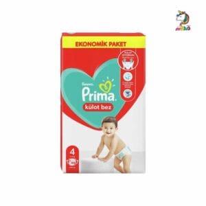 پوشک پریما شورتی سایز 4 بسته 46 عددی