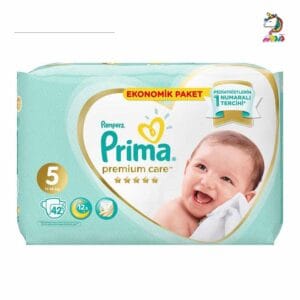 پوشک پریما ضد حساسیت سایز 5 بسته 42 عددی