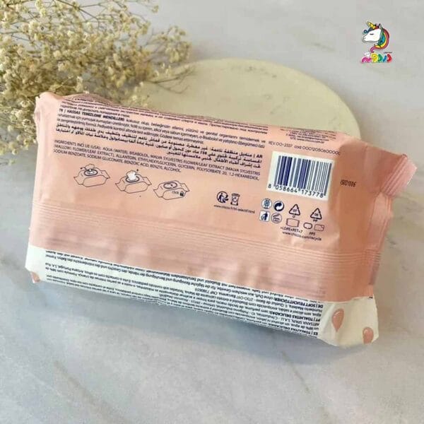 دستمال مرطوب کودک 98% آب 72 برگ چیکو chicco - Image 4