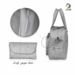 ساک لوازم چرم دکمه دار کوکالو کودک - Image 3