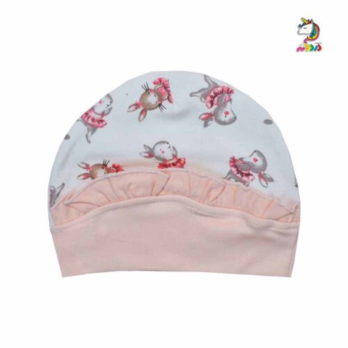 کلاه-گرد-پارادایس-اسپیکو1 کلاه گرد نوزادی مدل پارادایس برند اسپیکو - Image 1