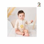 آستین بلند نوزاد طرح شیر برند بیبی دی baby day - Image 2