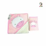 حوله 2 تکه دولانو صورتی Dolano