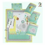 سرویس خواب هفت تکه رزبرن Roseborn BROOKS JUNGLE + عروسک موزیکال