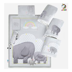 سرویس خواب هفت تکه رزبرن Roseborn FOREVER LOVE + عروسک موزیکال