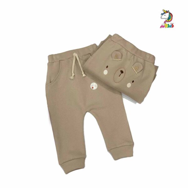 شلوار نوزاد طرح تدی برند بیبی دی baby day - Image 1