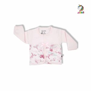 مانتو نوزاد طرح گل رز برند بیبی دی baby day