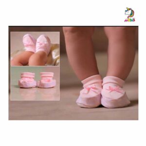 پاپوش نوزاد طرح قلب پفکی برند دانالو