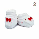 پاپوش نوزادی طرح گیلاس برند دانالو