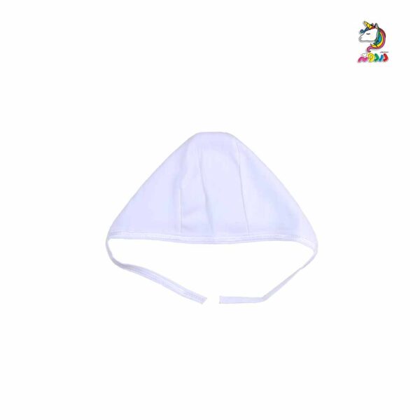 کلاه بندی چین دار نوزاد طرح عروس برند بیبی دی baby day - Image 2
