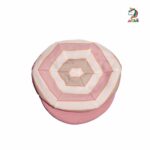 کلاه نقاب دار نوزاد طرح خرگوش راه راه برند برگ سبز