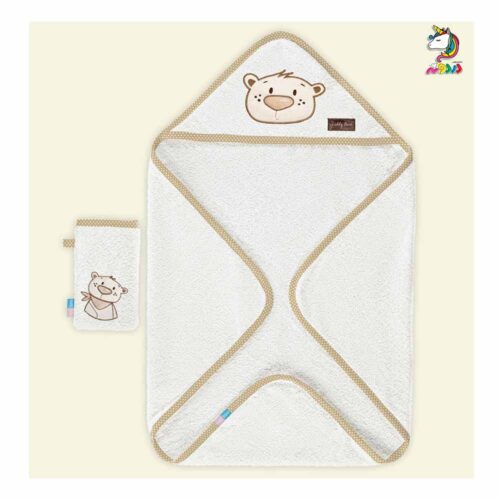 سرویس-حوله-2تکه-رزبرن-TEDDY-BEAR سرویس حوله 2 تکه رزبرن TEDDY BEAR Rose Born - Image 1