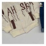 ست 3 تکه کودکانه شیری sk - Image 3