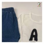 ست 3 تکه کودکانه قهوه ای sk - Image 6