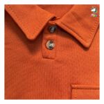 بلوز تک یقه دار تک جیب آجری بچگانه - Image 3