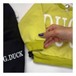 بلوز شلوار کودکانه برند دوک duk رنگ سبز - Image 3