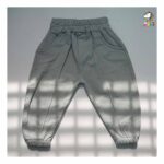 بلوز شلوار یقه دار تک جیب سبز بچگانه - Image 3