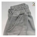 بلوز شلوار یقه دار تک جیب سبز بچگانه - Image 10