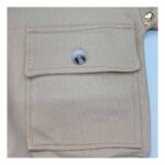 بلوز شلوار یقه دار تک جیب کرم بچگانه - Image 3