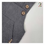 بیلر کودکانه کبریتی طوسی - Image 3