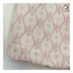 سارافون ژاکارد جلو دکمه صورتی بچه گانه - Image 5