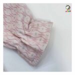 سارافون ژاکارد جلو دکمه صورتی بچه گانه - Image 3