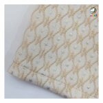 سارافون ژاکارد جلو دکمه کرم بچه گانه - Image 6