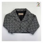 ست 3 تکه کت دامن ژاکارد بچه‌گانه - Image 15