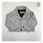 ست 3 تکه کت دامن ژاکارد بچه‌گانه - Image 4