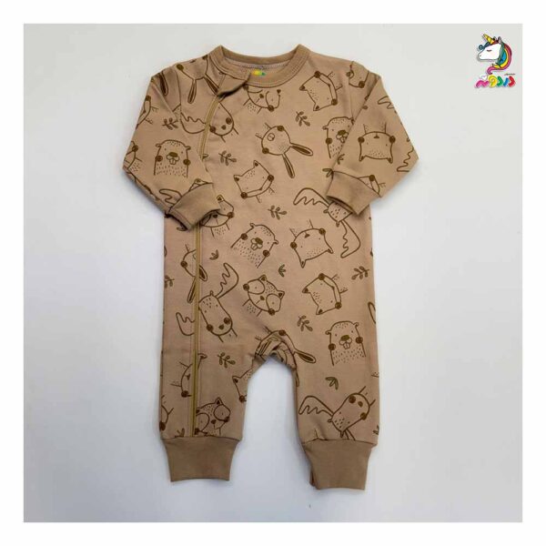 سرهمی طرح حیوانات نسکافه ای نوزادی - Image 1