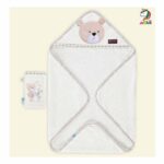 سرویس حوله 2 تکه رزبرن BEAR & KITE Rose Born