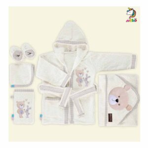 سرویس حوله 5 تکه رزبرن Roseborn BEAR & KITE