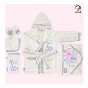 سرویس حوله 5 تکه رزبرن Roseborn FAMILY LOVE