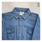 شومیز بادی جین دو جیب بچگانه - Image 3