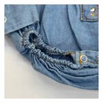 شومیز بادی جین دو جیب بچگانه - Image 10