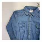 شومیز بادی جین دو جیب بچگانه - Image 7