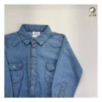 شومیز بادی جین دو جیب بچگانه - Image 5