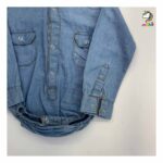 شومیز بادی جین دو جیب بچگانه - Image 11