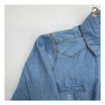 شومیز بادی جین دو جیب بچگانه - Image 17