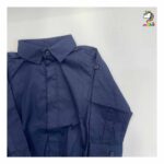 شومیز بادی مجلسی سرمه ای بچه‌گانه - Image 4