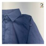 شومیز بادی مجلسی سرمه ای بچه‌گانه - Image 9