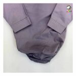 شومیز بادی پسرانه طوسی بنفش مجلسی پاپیون دار - Image 14