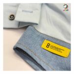 شومیز کودکانه کتان پشت گلدوزی آبی - Image 6