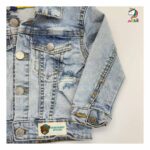 کت و شلوار جین آبی کمرنگ اسپرت بچگانه - Image 7